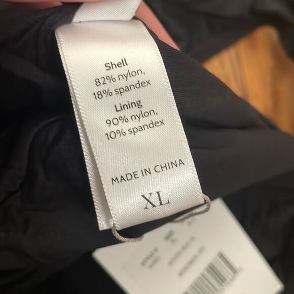 Andie Swim The Mykonos One Piece Swimsuit Black size XL NWT minimalist - Picture 6 of 7